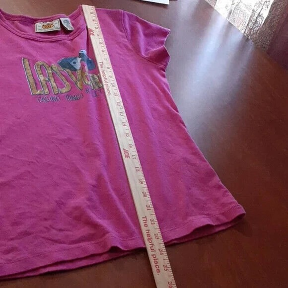 Route 66 size large pink Las Vegas t-shirt * - Picture 6 of 10
